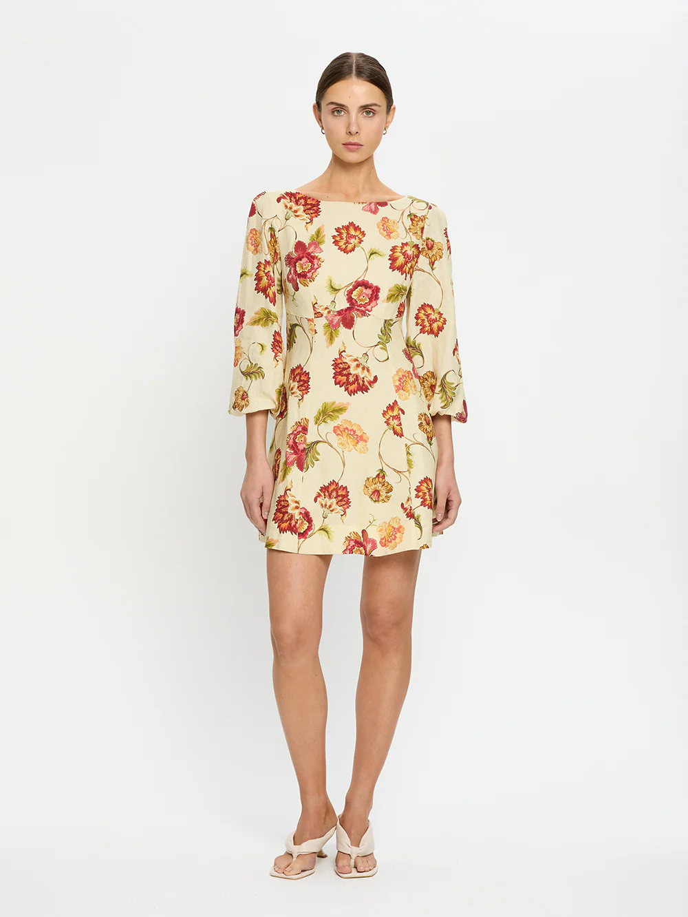 Odessa Sleeved Mini Dress - Image 7