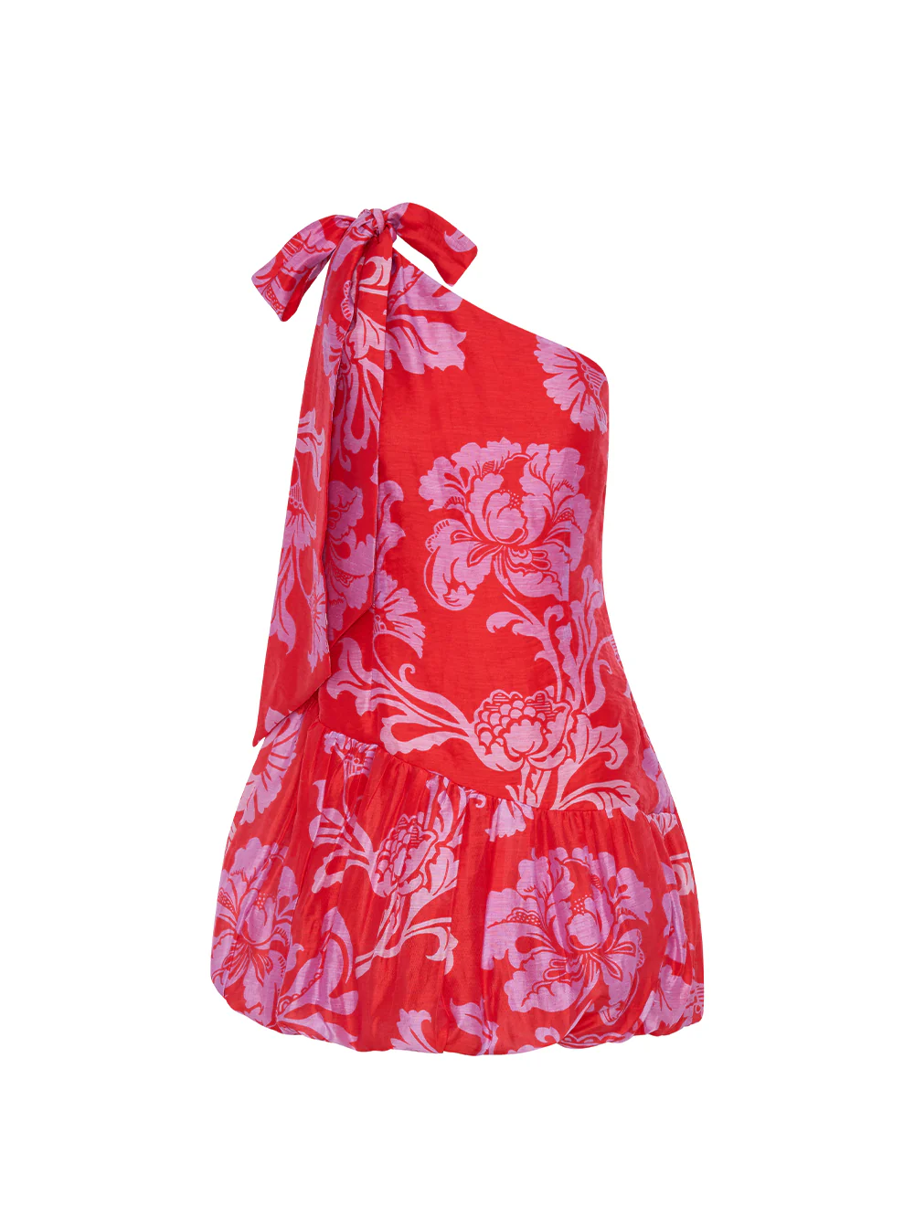 Olina One Shoulder Mini Dress - Image 7