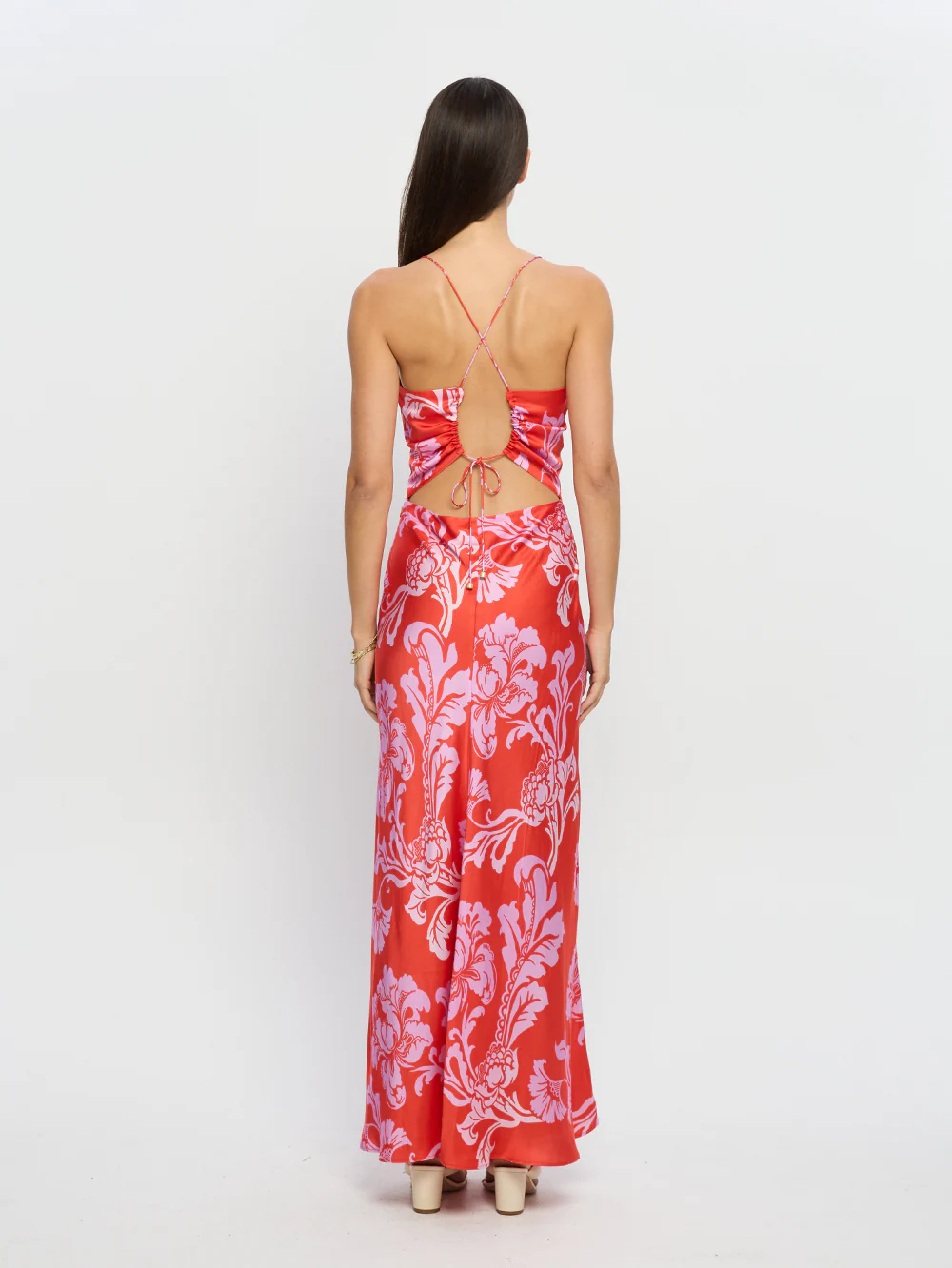 Olina Strappy Maxi Dress - Image 5