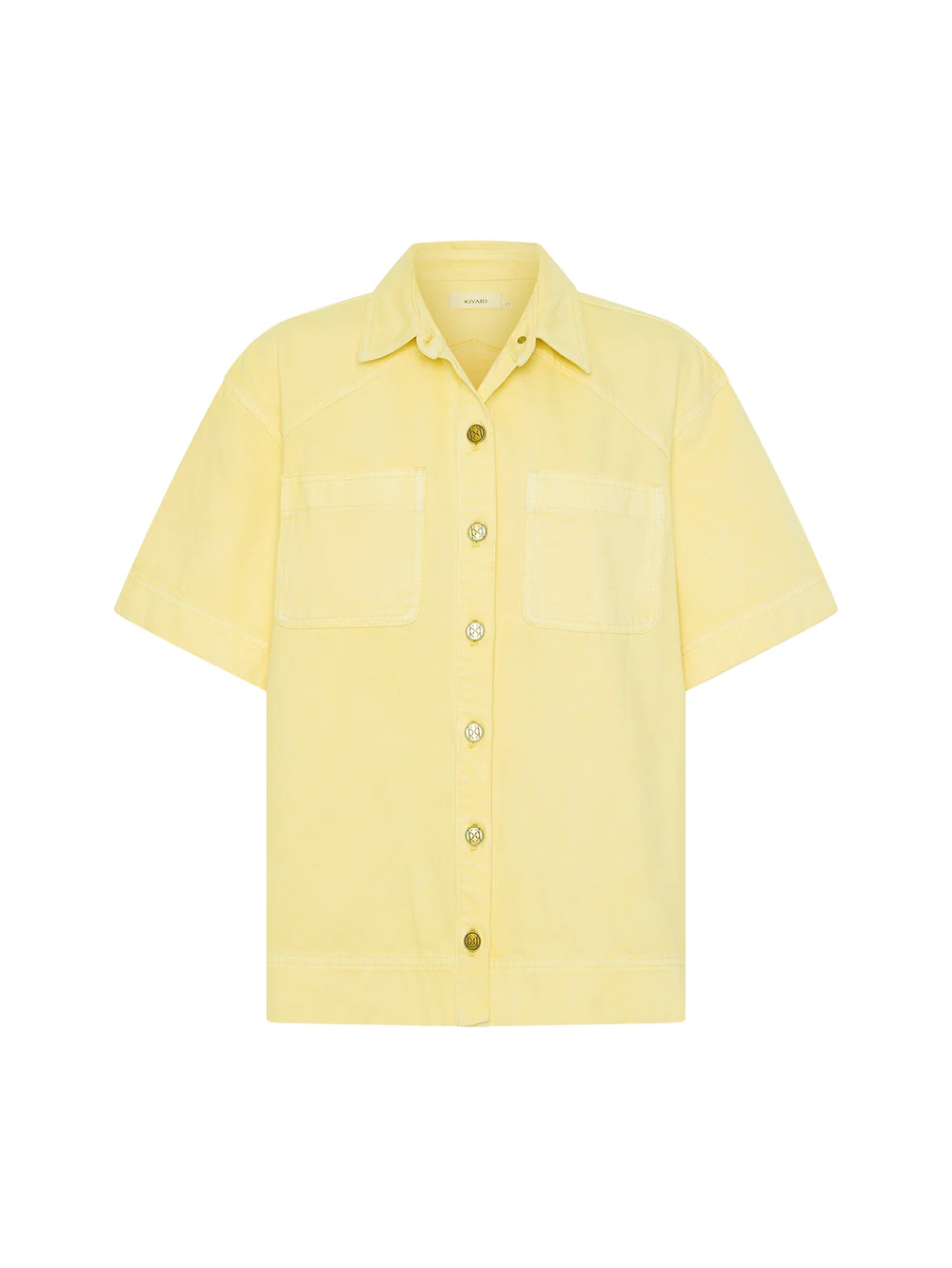 Paloma Denim Shirt - Butter - Image 7