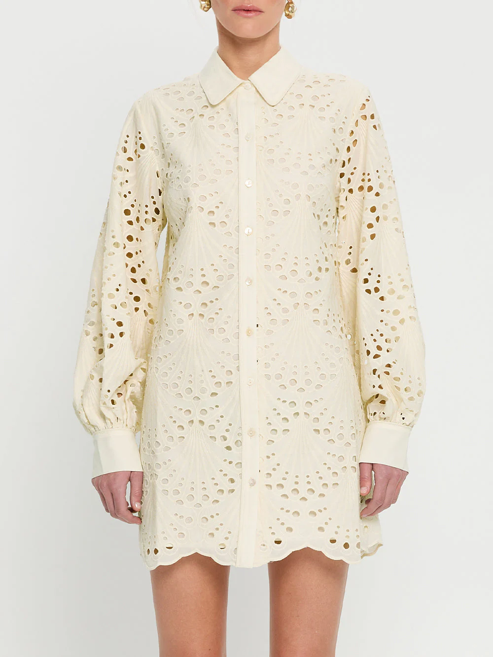 Piper Mini Shirt Dress - Image 4