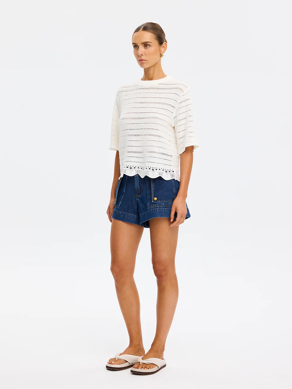 Poppy Knit Tee - Image 2