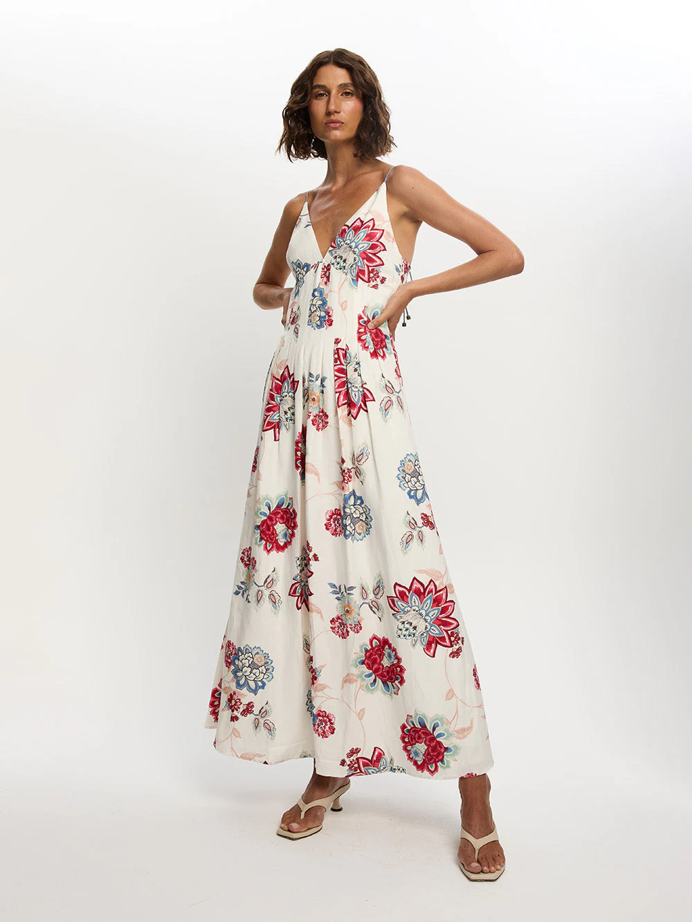Provence Strappy Maxi Dress - Image 5