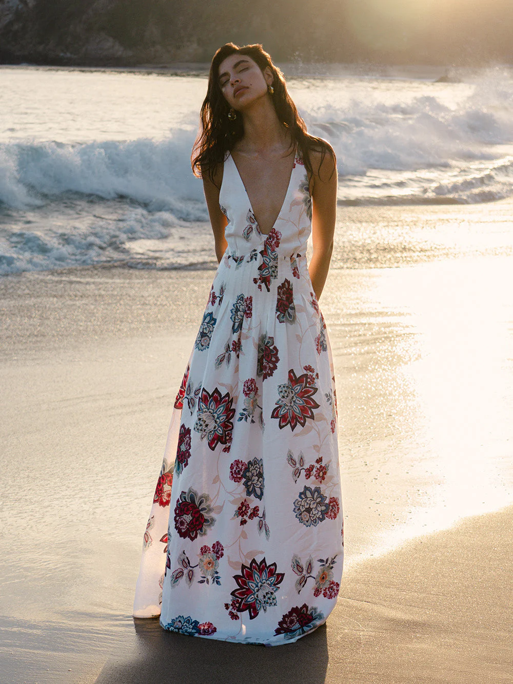 Provence Strappy Maxi Dress - Image 8