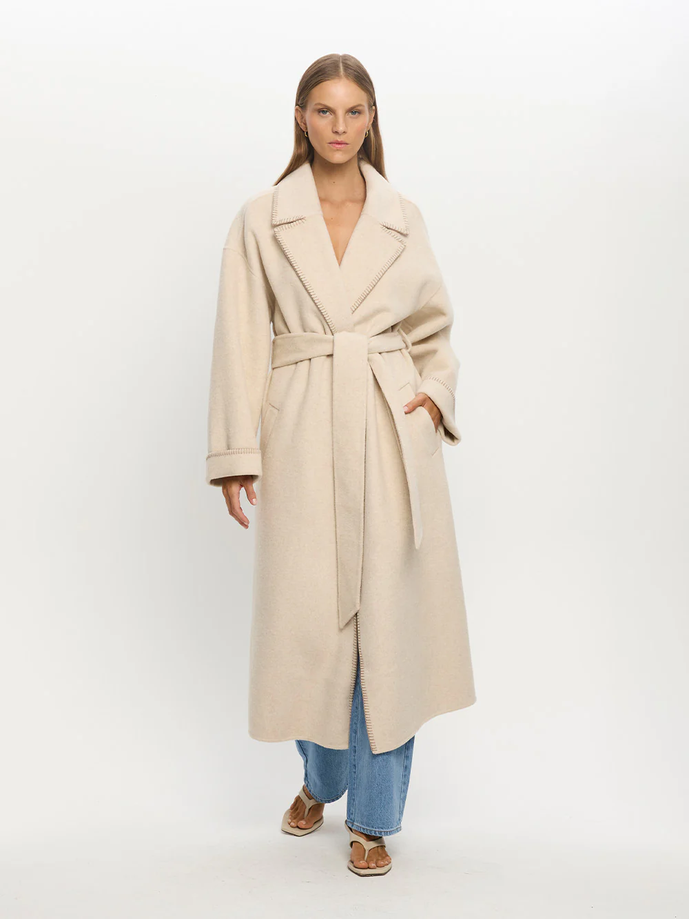Raegan Wool Blend Coat - Image 6