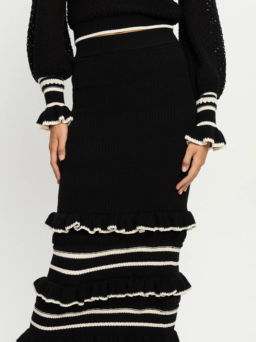 Rafaela Knit Midi Skirt - Image 4