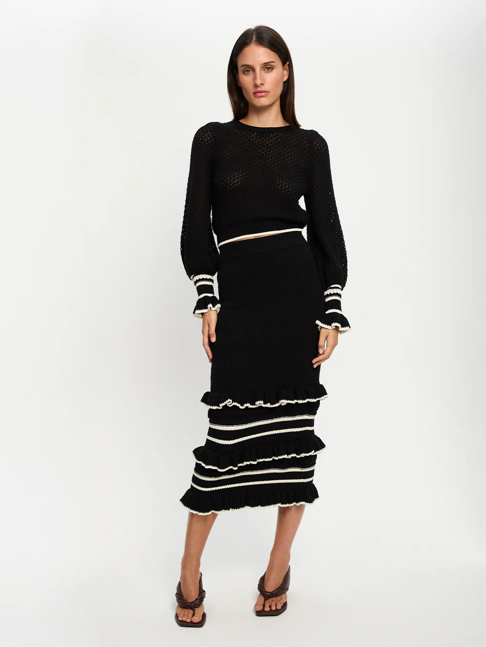 Rafaela Knit Midi Skirt - Image 5