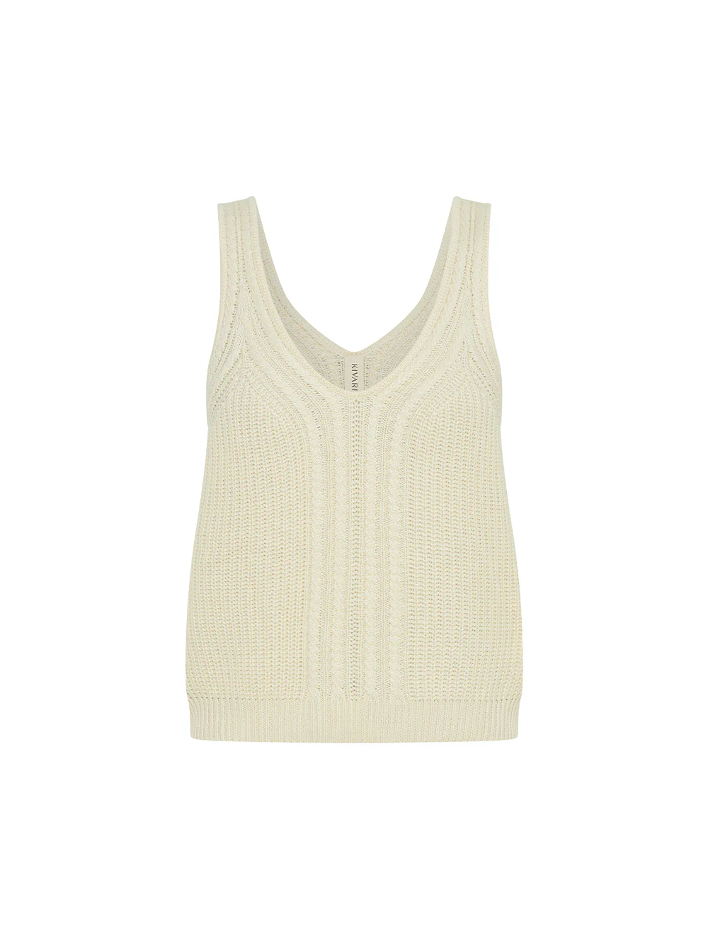 Raven Knit Cami - Cream - Image 6