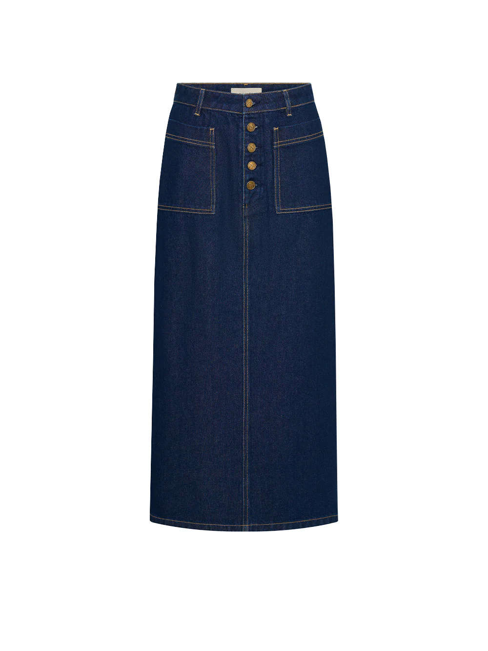 Remi Denim Midi Skirt - Image 9