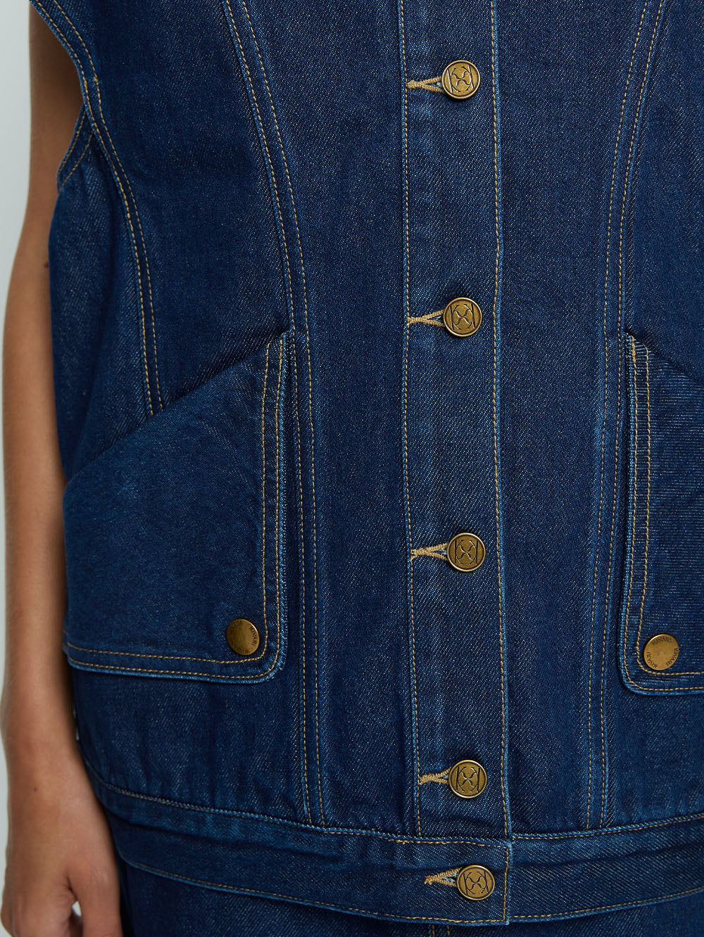 Remi Denim Vest - Image 6