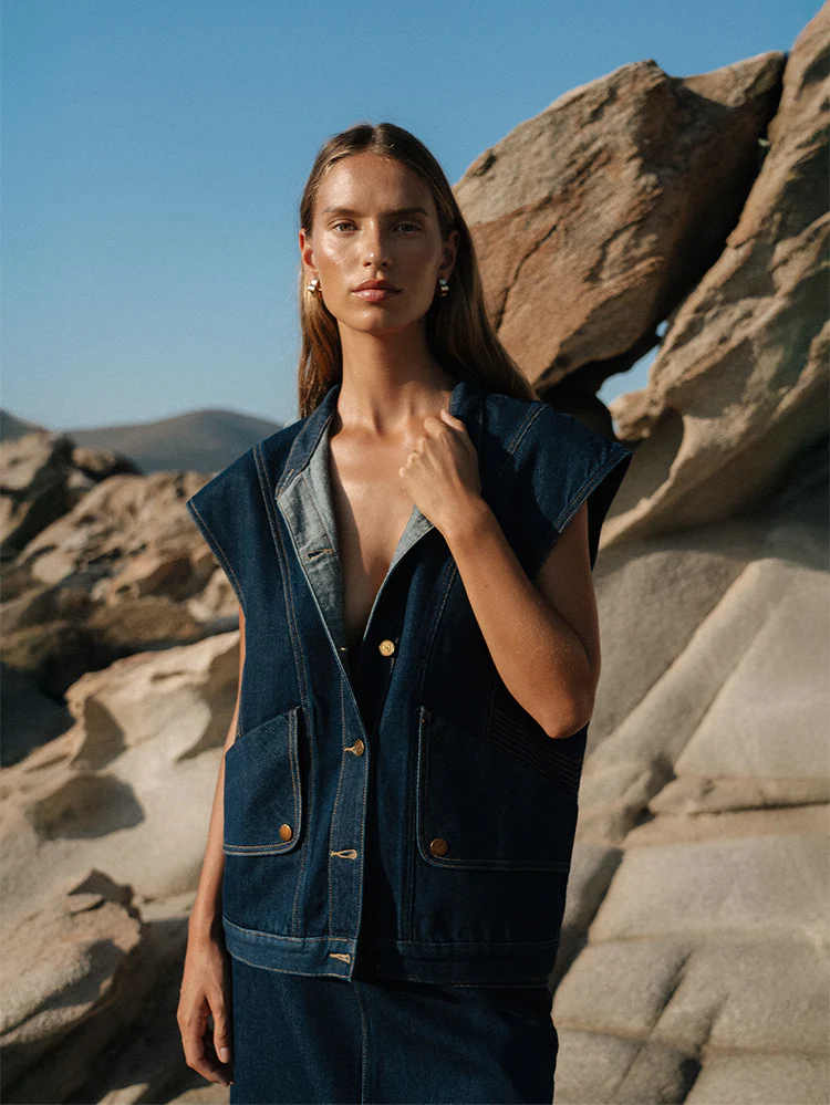 Remi Denim Vest - Image 8