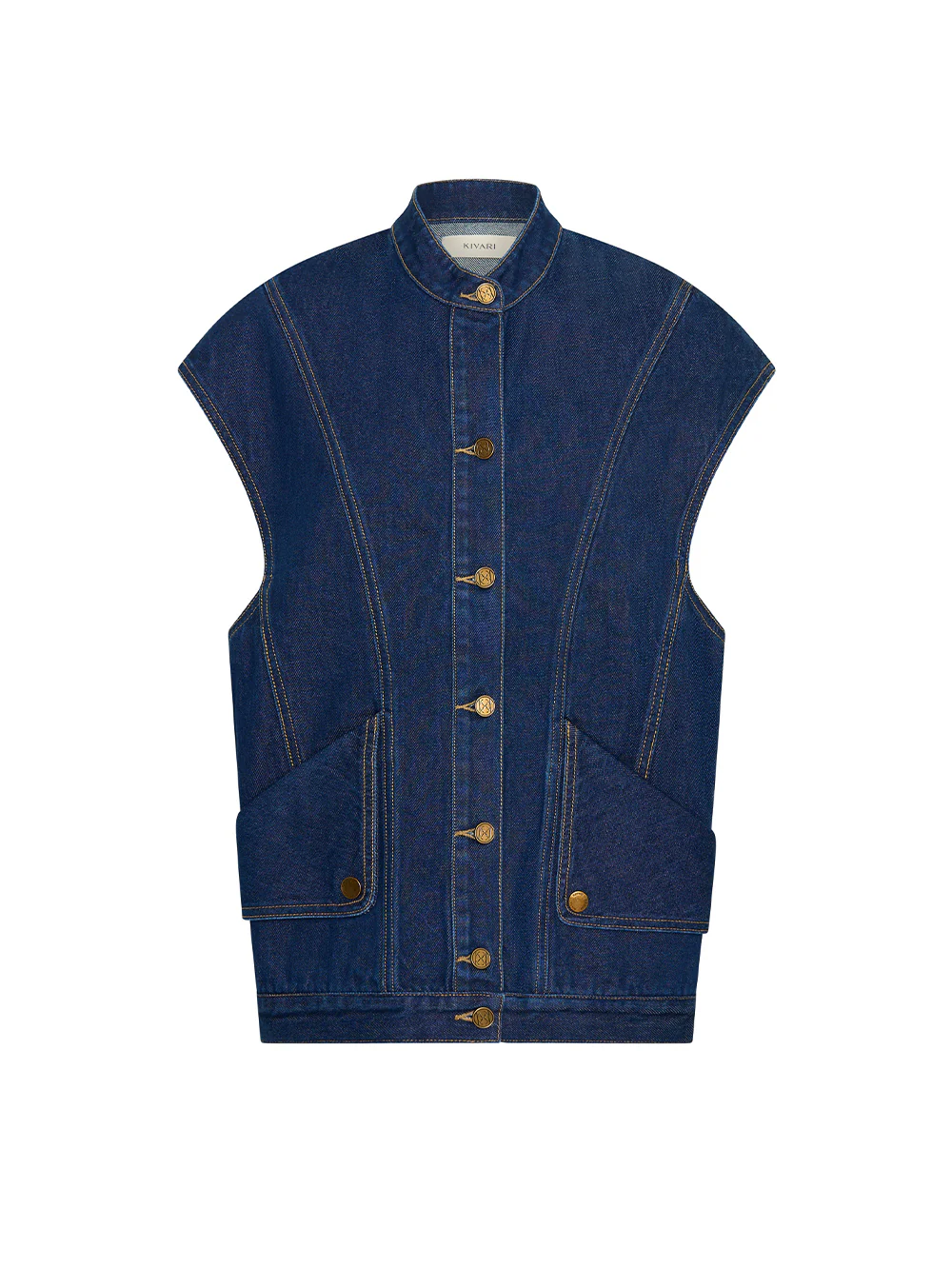 Remi Denim Vest - Image 9