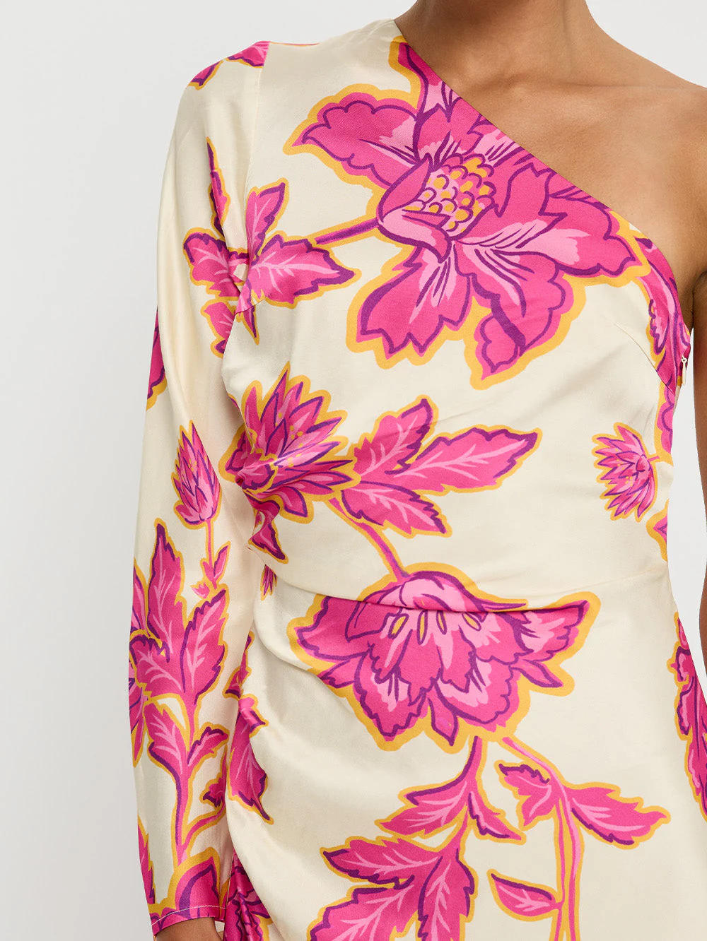 Rhia One Sleeve Maxi Dress - Image 4