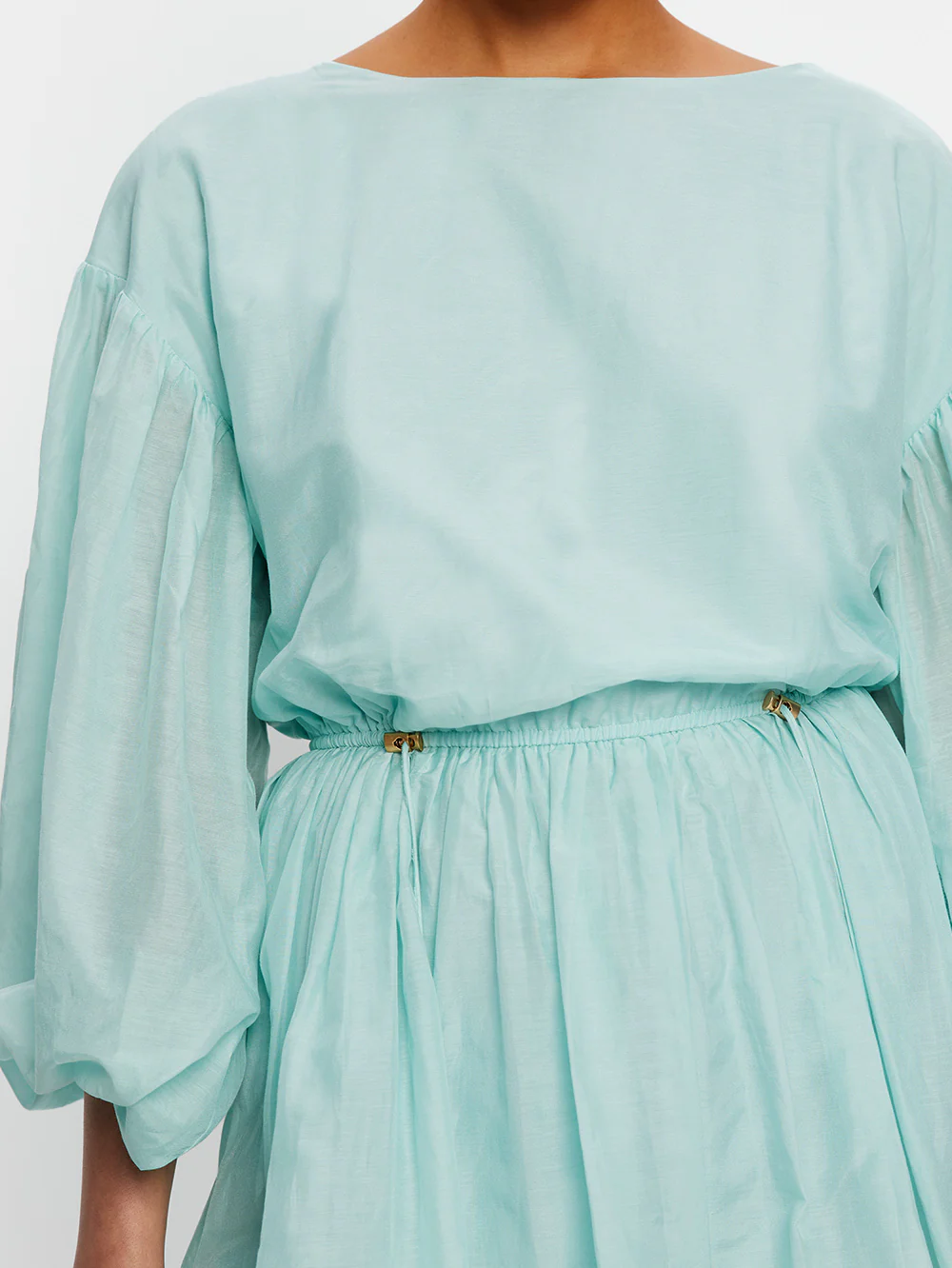 Riley Bubble Hem Mini Dress - Image 6