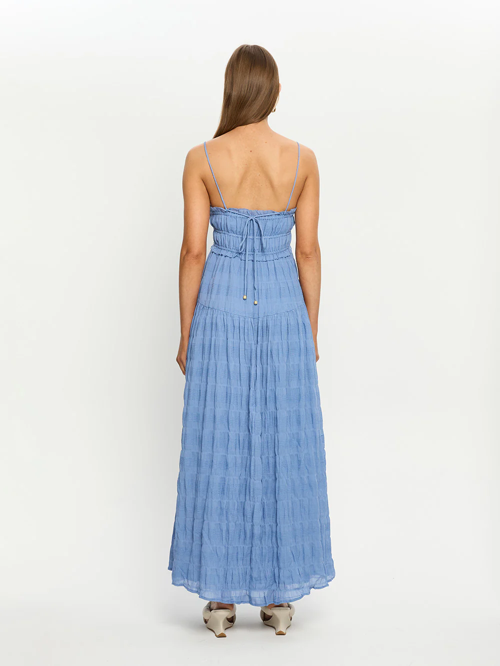 Rylan Maxi Dress - Blue - Image 3