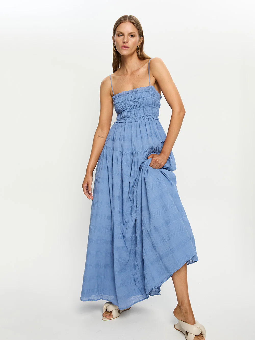 Rylan Maxi Dress - Blue - Image 5