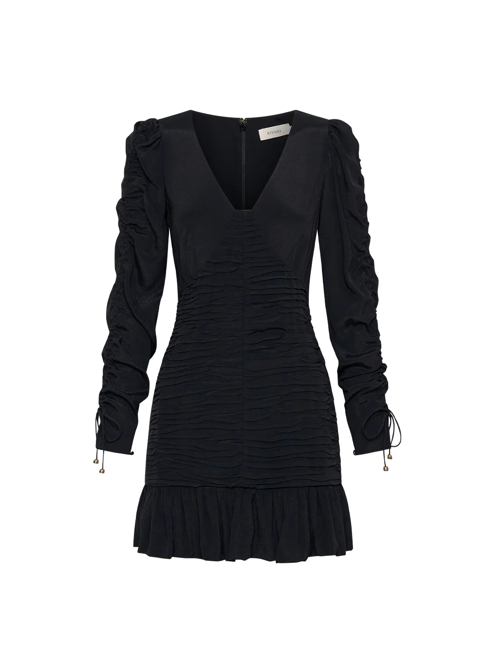 Scarlett Gathered Mini Dress - Image 7