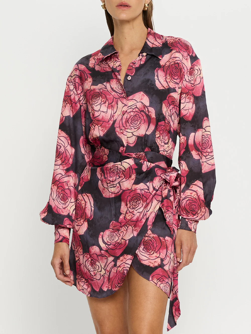 Shia Blouson Mini Dress - Image 5