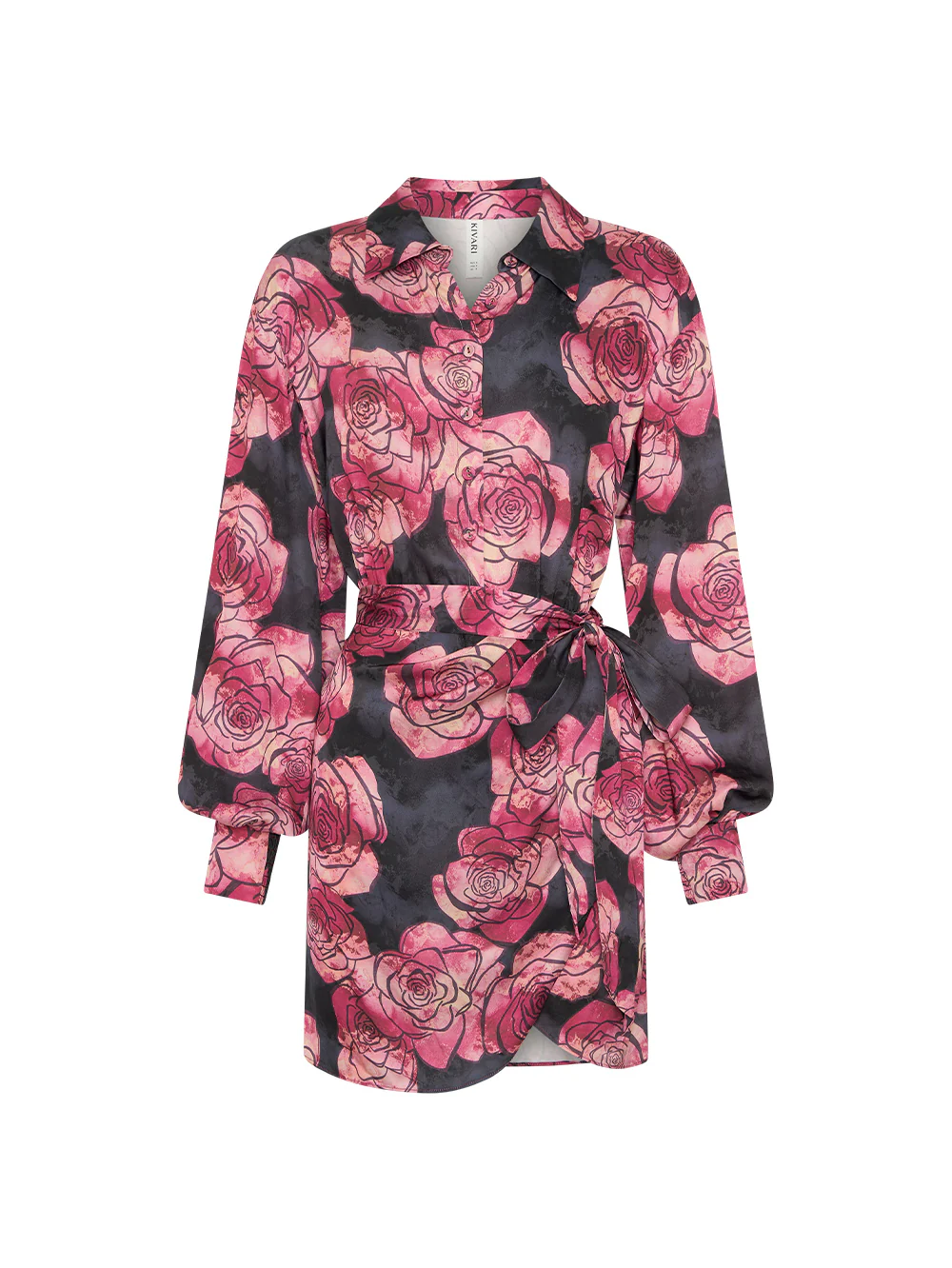 Shia Blouson Mini Dress - Image 8