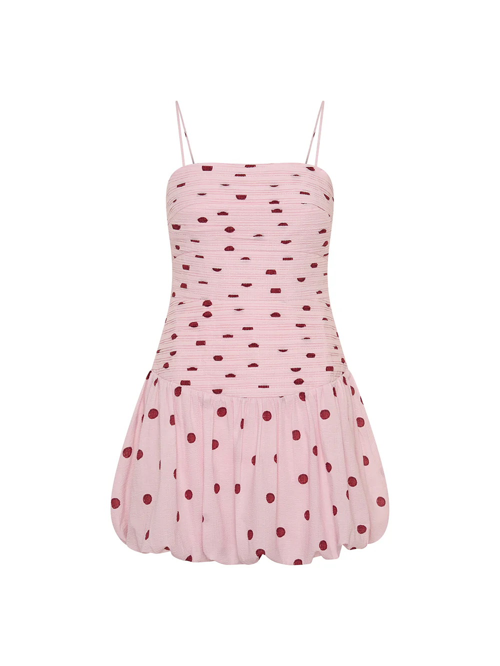 Sia Bubble Hem Mini Dress - Image 9