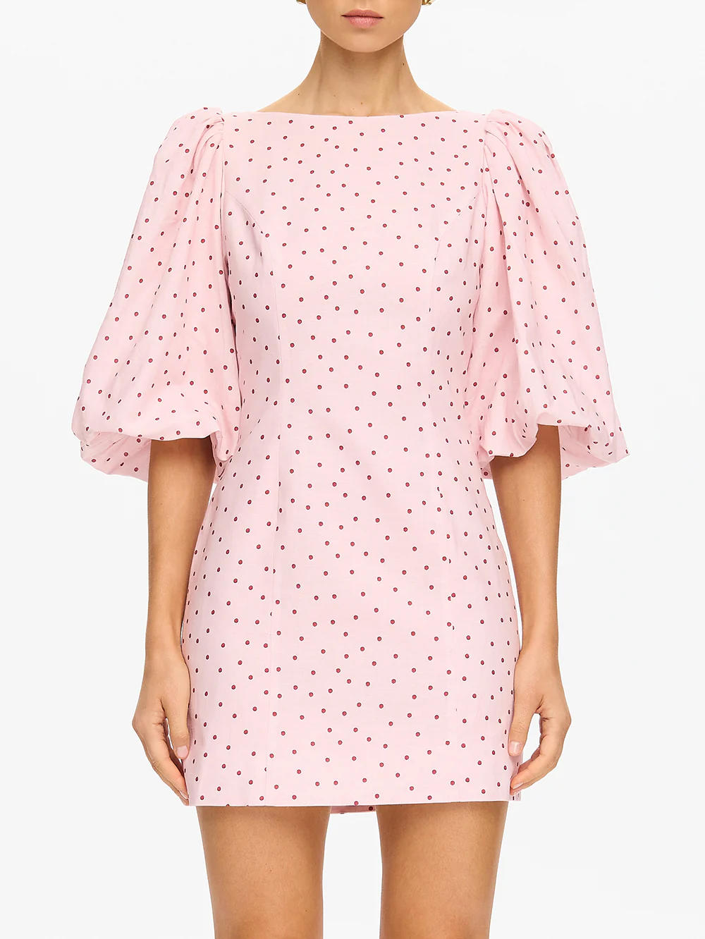 Sia Bubble Sleeve Mini Dress - Image 7