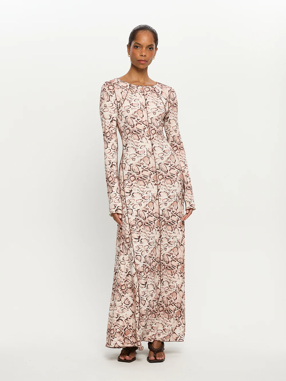 Simone Jersey Maxi Dress - Image 4