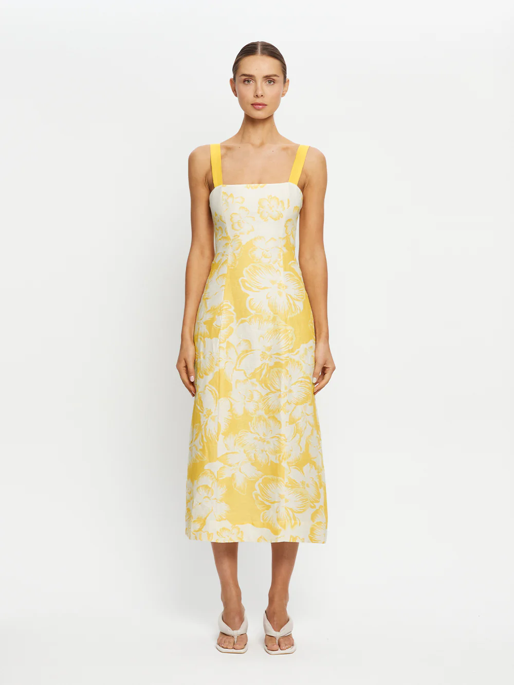 Soraya Tie Back Midi Dress - Image 2