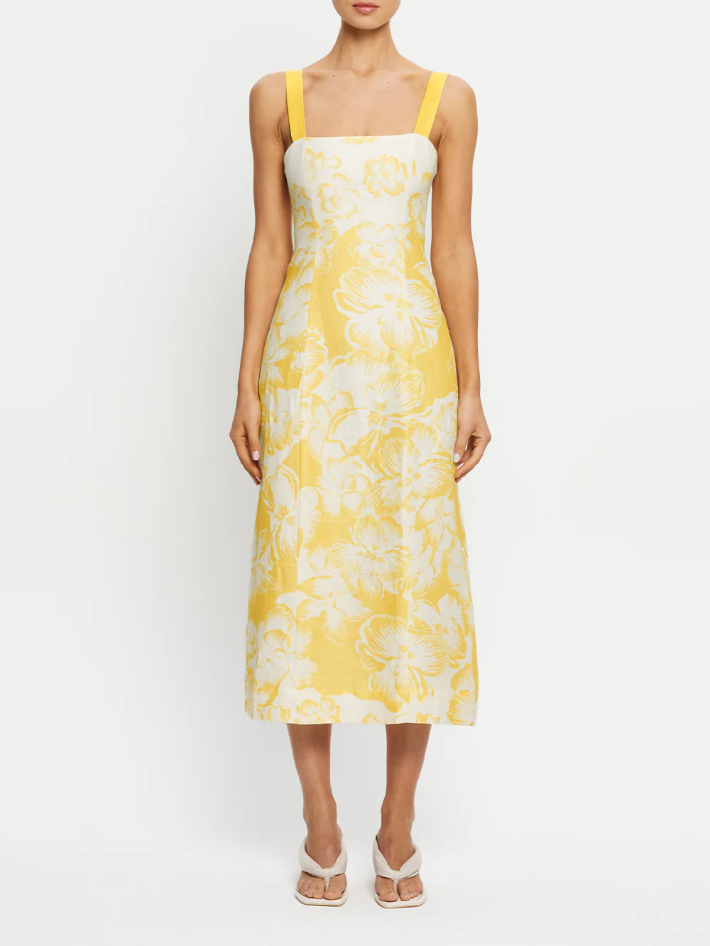 Soraya Tie Back Midi Dress - Image 6