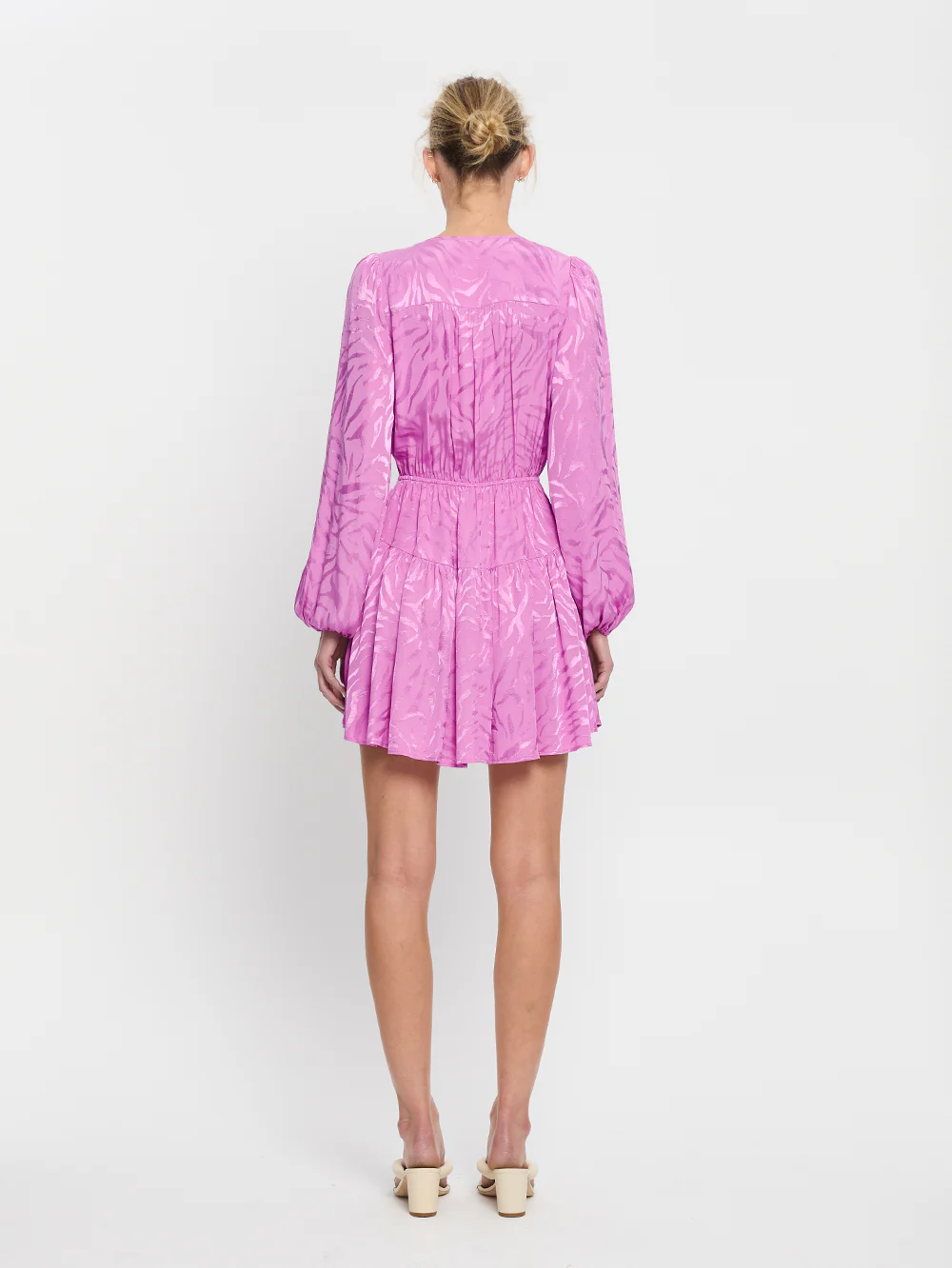 Stela Tie Front Mini Dress - Image 4