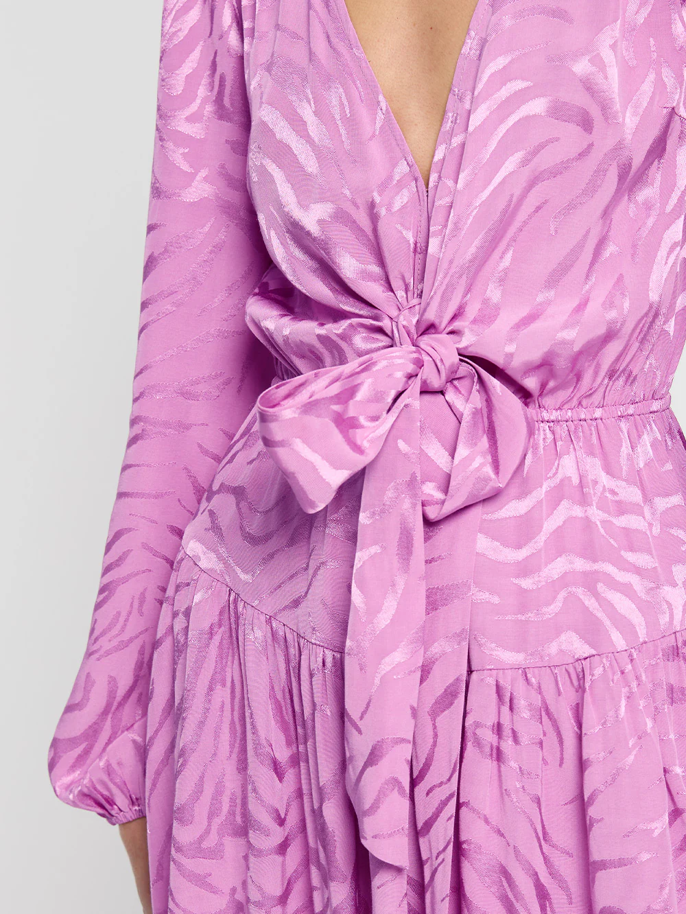 Stela Tie Front Mini Dress - Image 5
