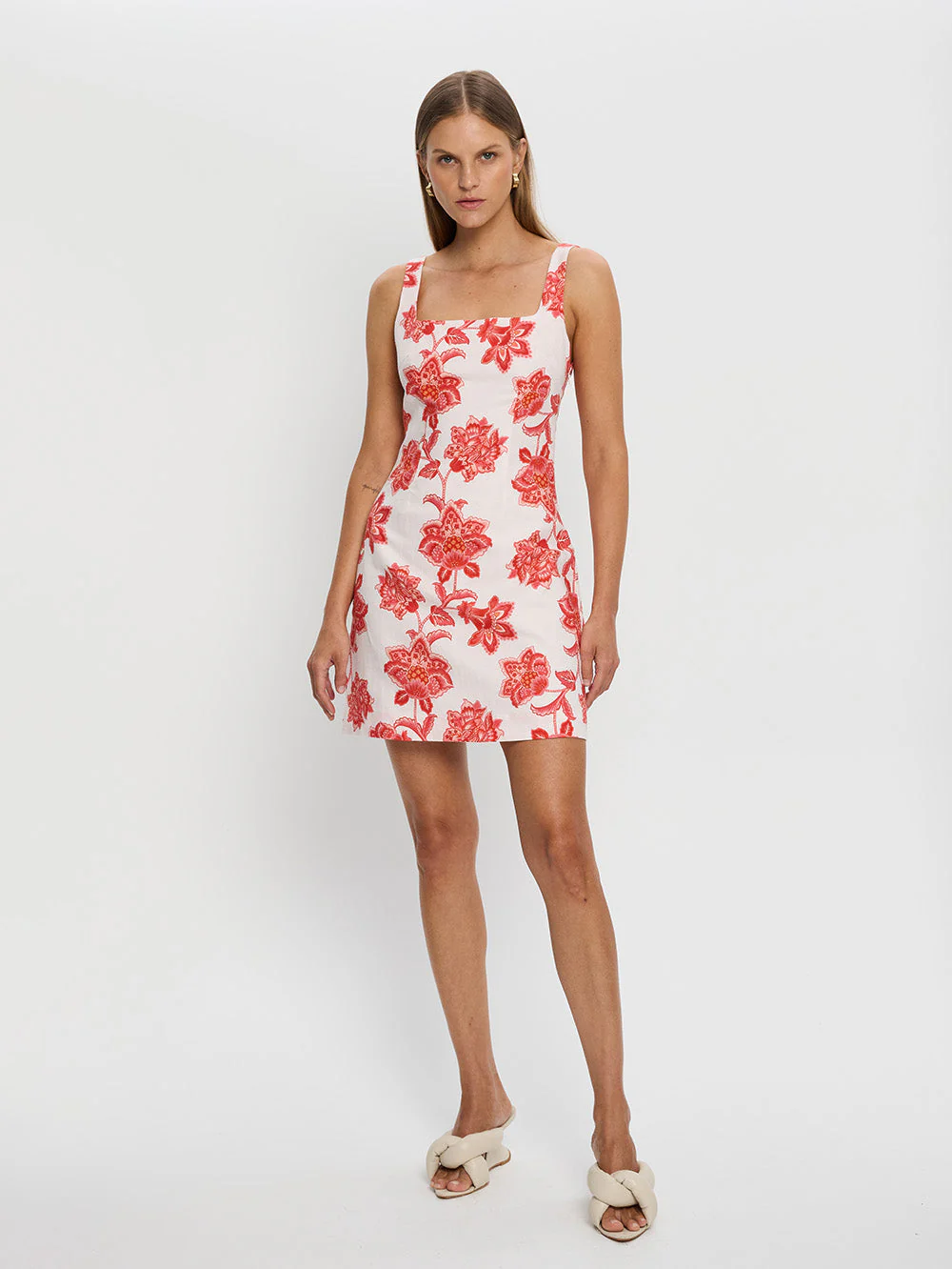 Stellar Square Neck Mini Dress - Image 2