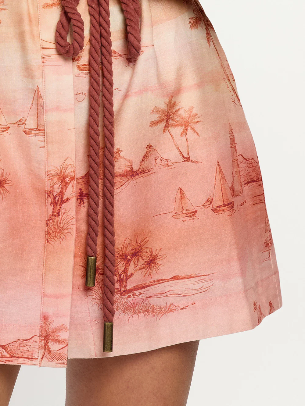 Sunset Shirt Mini Dress - Image 6