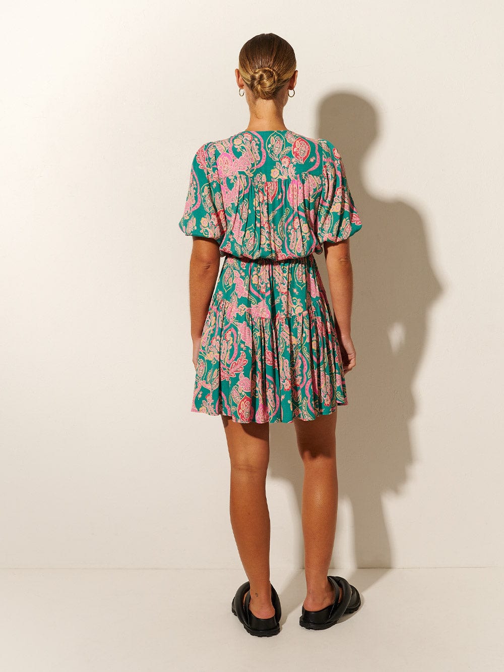 Talitha Tie Front Mini Dress - Image 5