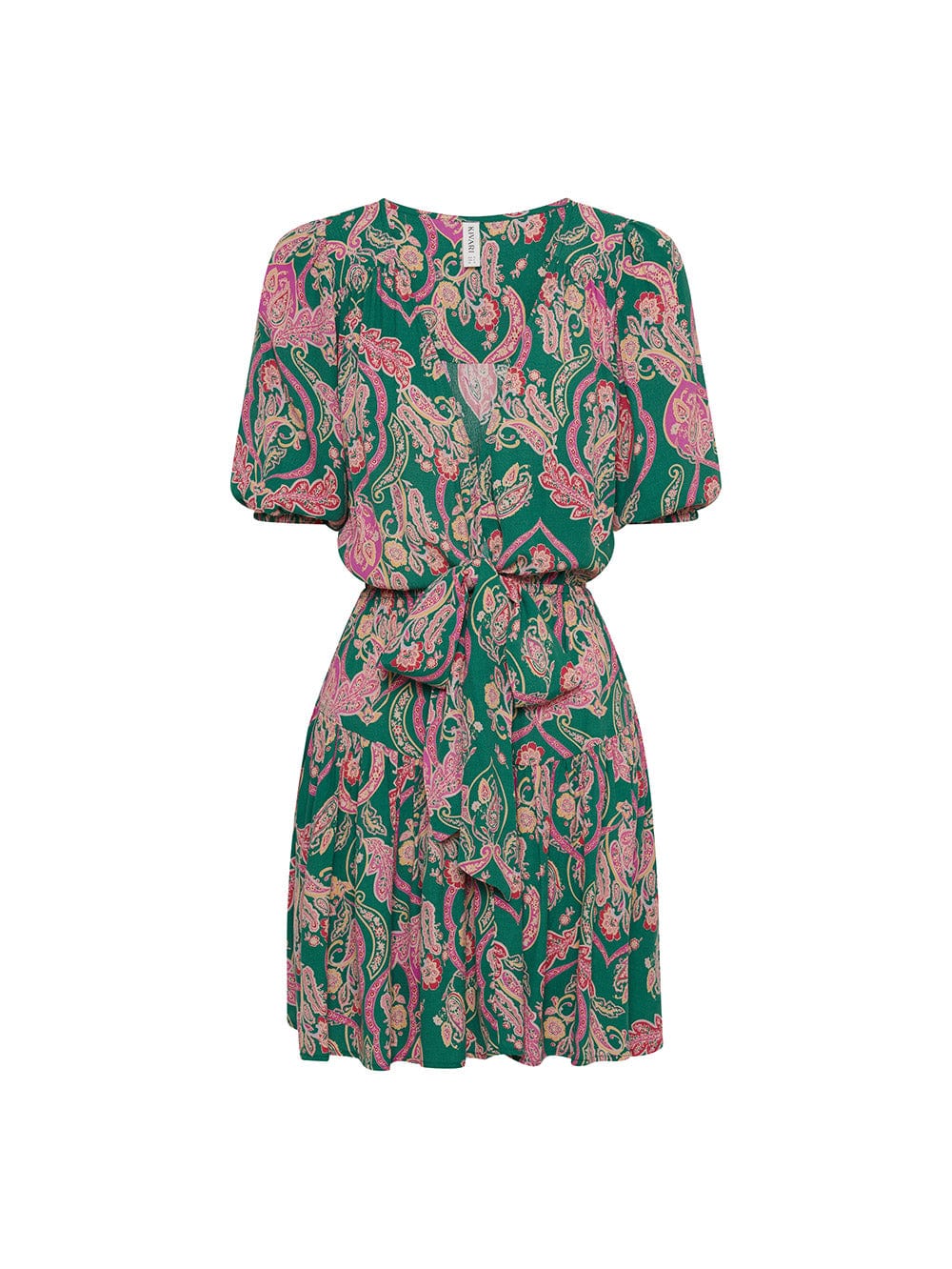 Talitha Tie Front Mini Dress - Image 6