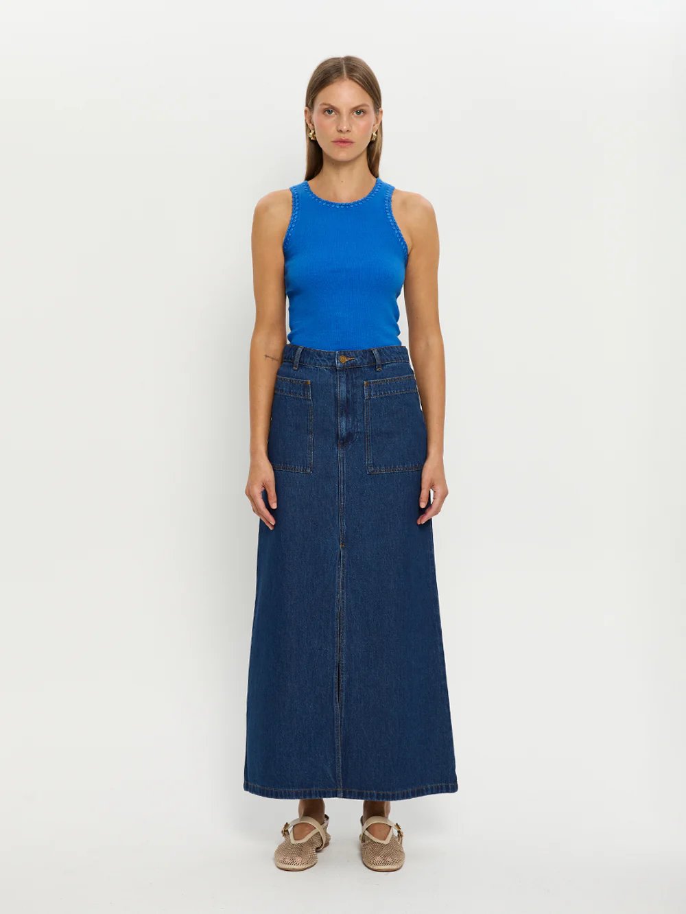 Tallulah Crochet Edge Tank - Image 2