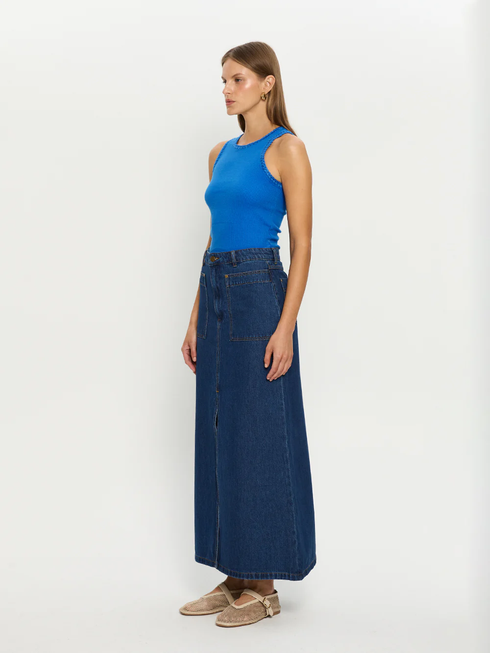 Tallulah Crochet Edge Tank - Image 3