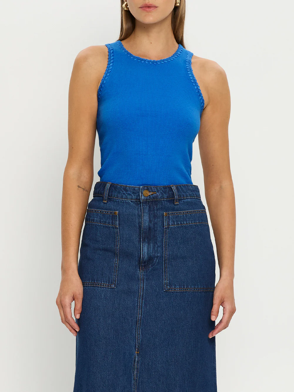 Tallulah Crochet Edge Tank - Image 6