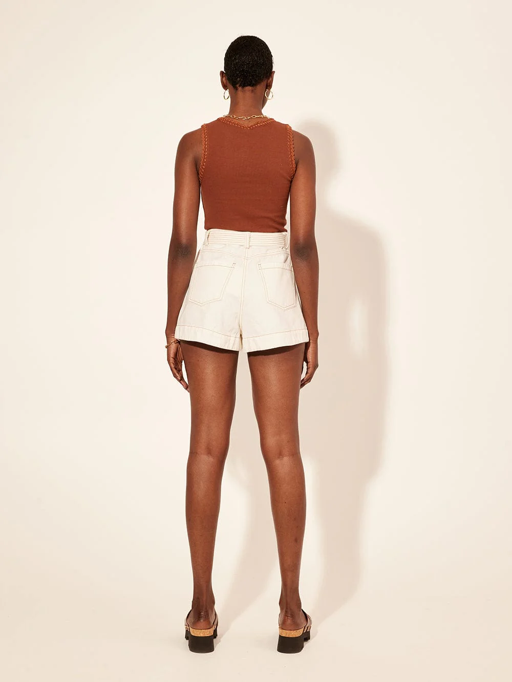 Tallulah High Neck Crop Tank - Image 4