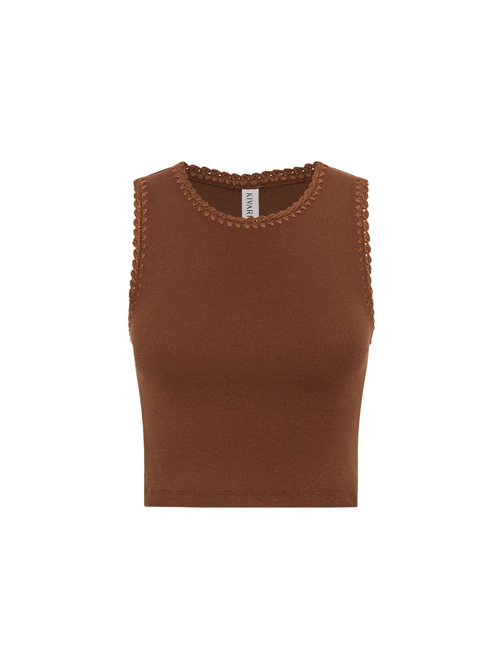 Tallulah High Neck Crop Tank - Image 5