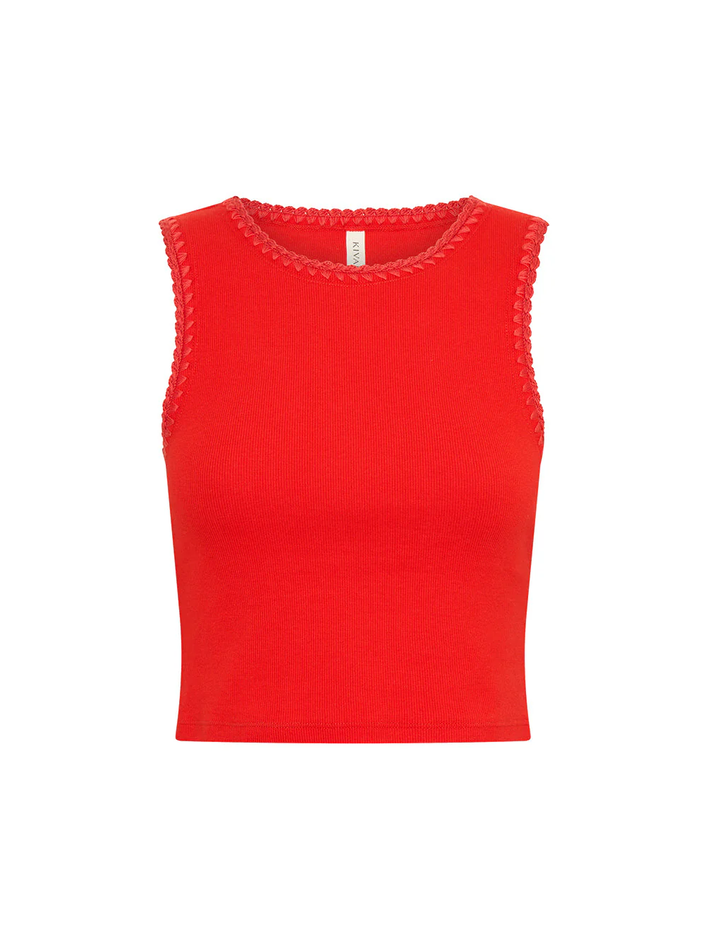 Tallulah High Neck Crop Tank - Image 7