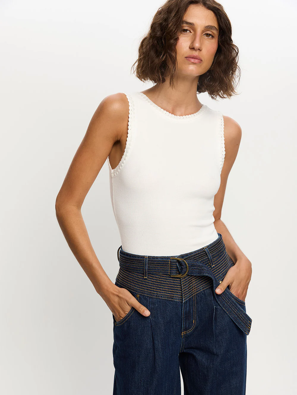 Tallulah High Neck Top