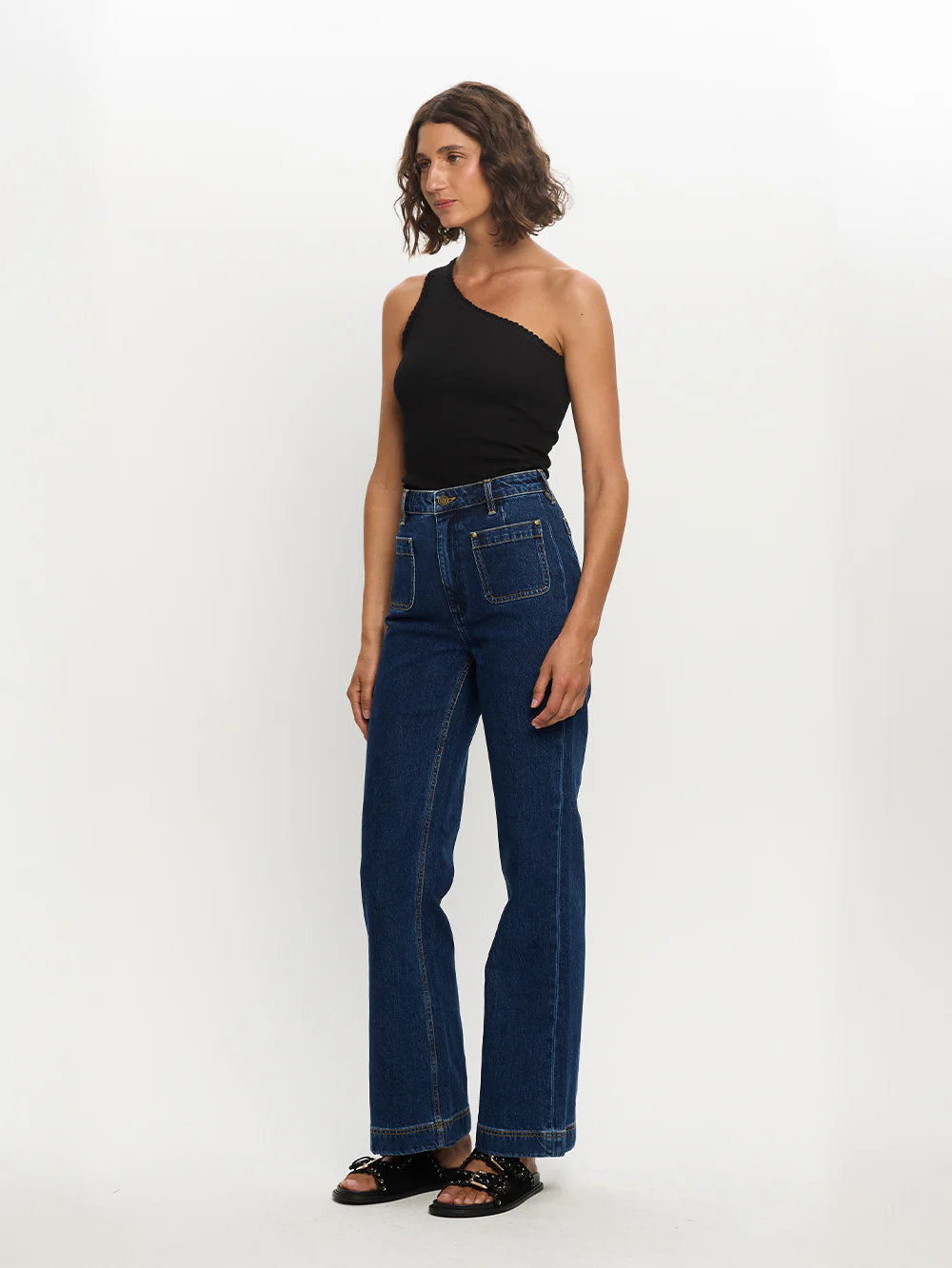 Tallulah One Shoulder Tank - Image 3