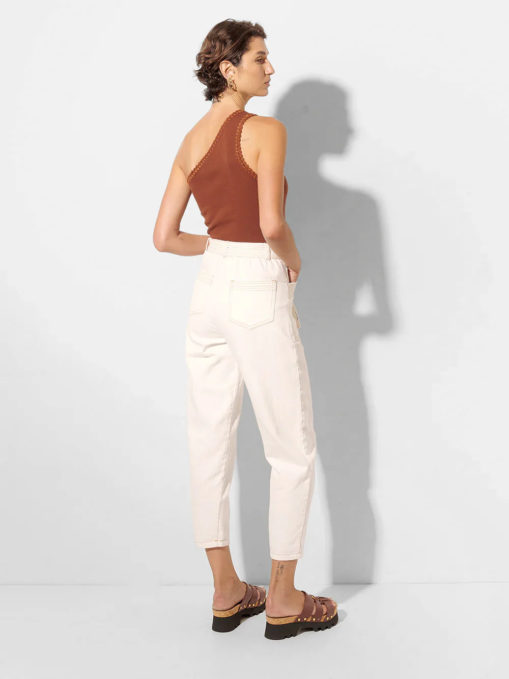 Tallulah One Shoulder Tank - Image 4