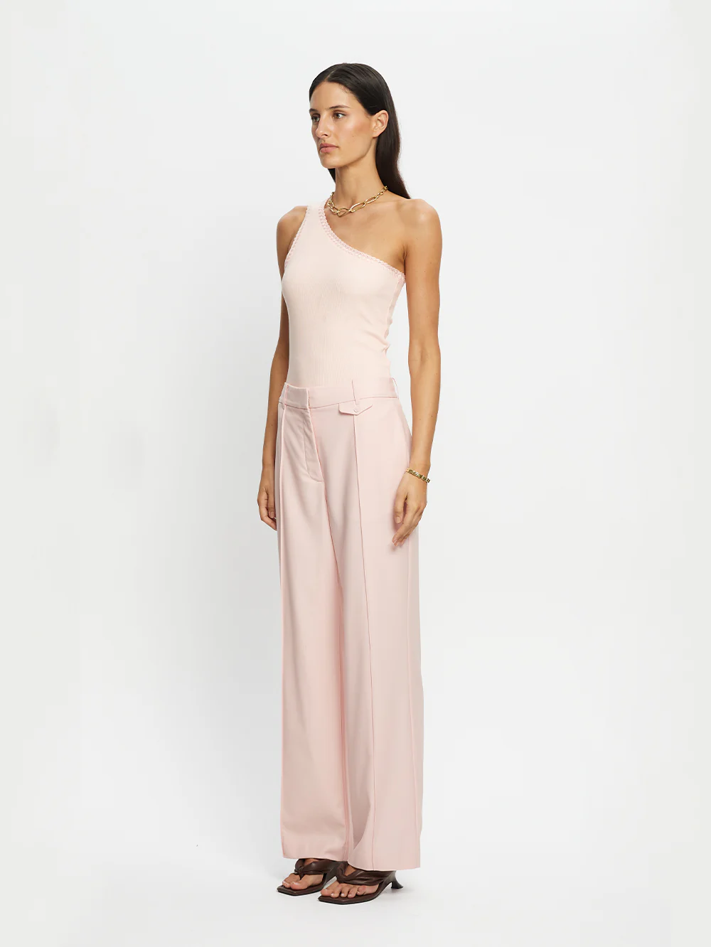 Tallulah One Shoulder Tank - Image 3