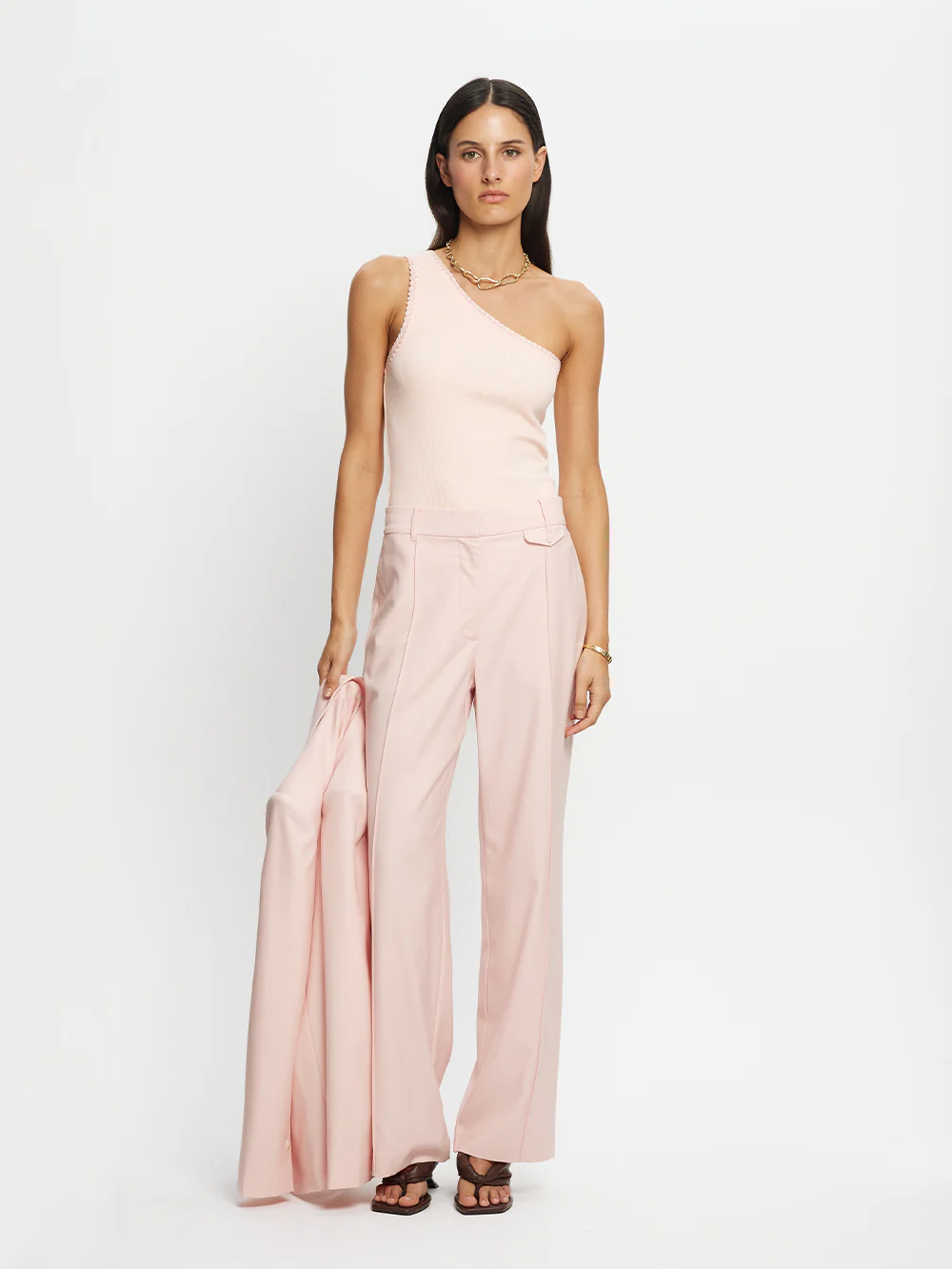 Tallulah One Shoulder Tank - Image 5
