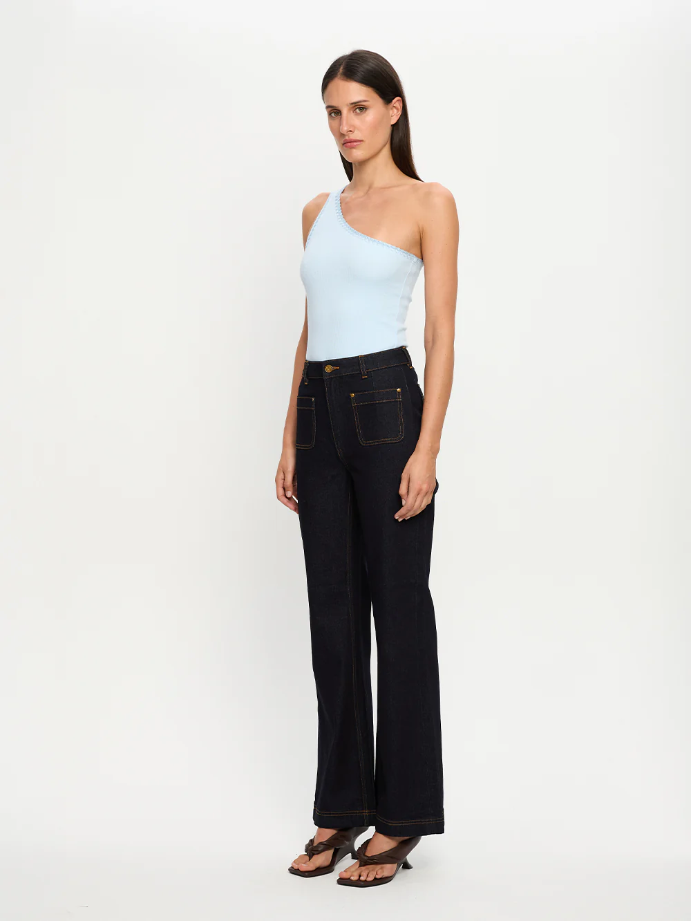 Tallulah One Shoulder Tank - Image 2