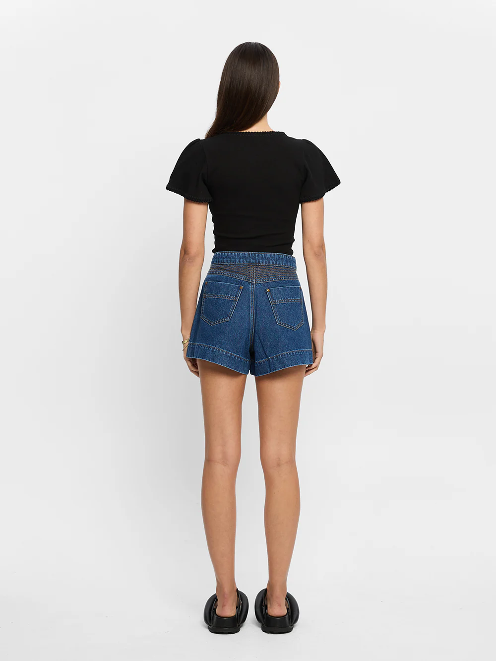 Tallulah Tee - Black - Image 4