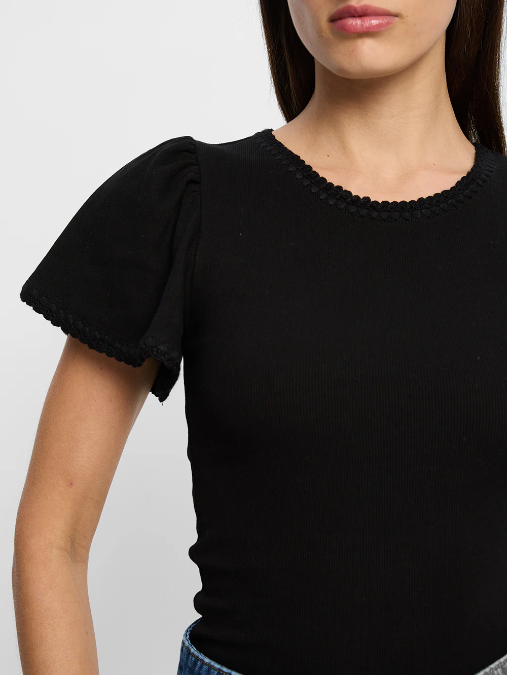 Tallulah Tee - Black - Image 5
