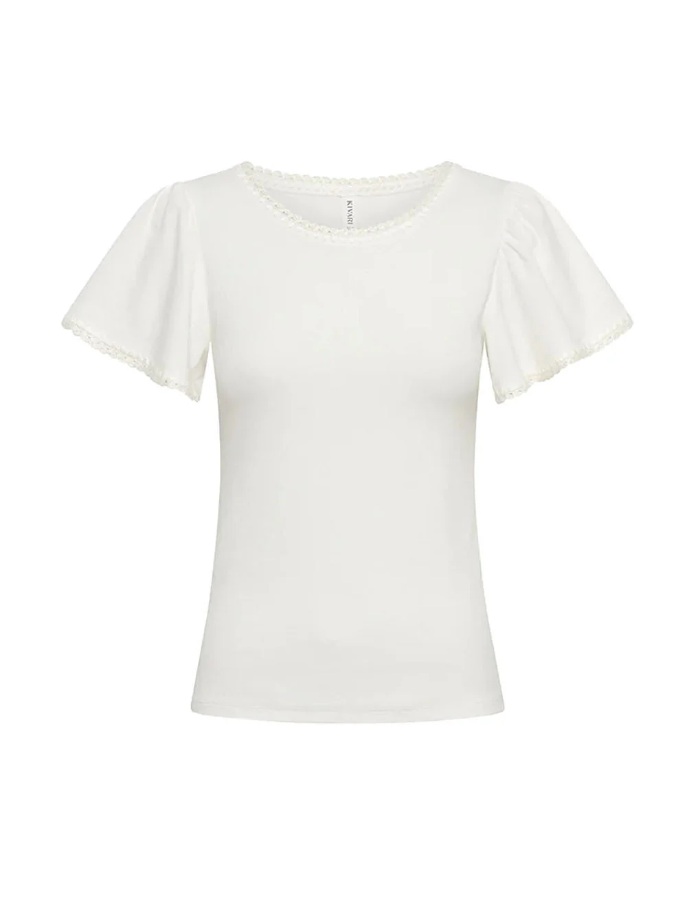 Tallulah Tee - Ivory - Image 7