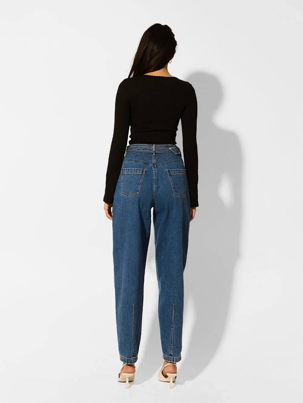 Tallulah Top - Black - Image 3